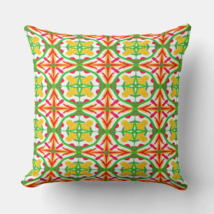Cojín Decorativo Rojo y amarillo