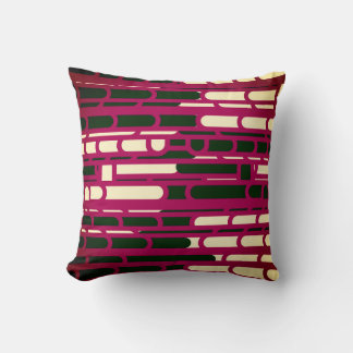 Cojín Decorativo Rojo y negro
