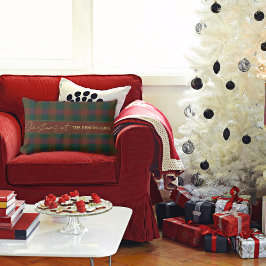 Cojín decorativo rojo y verde de los navidades/Tar