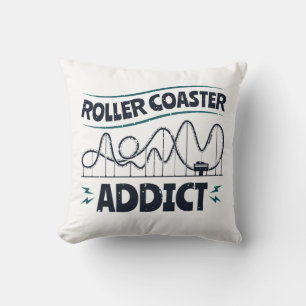 Cojín Decorativo Roller Coaster Addict