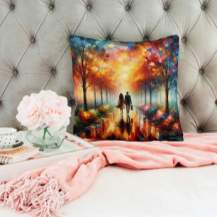 Cojín Decorativo Romance moderno con colores vibrantes