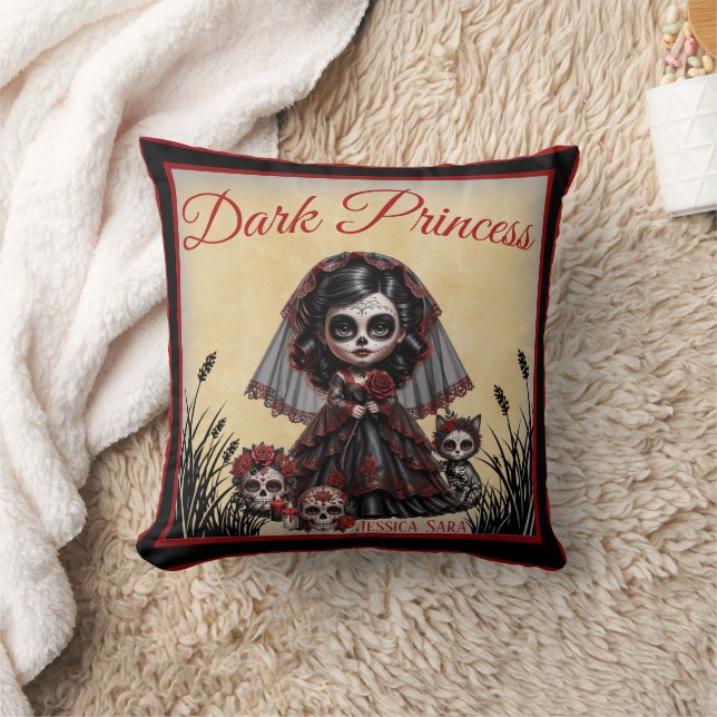 Cojín Decorativo Romance Oscuro_ Princesa Oscura (Manta)