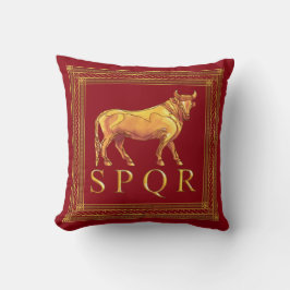 Cojín decorativo romano de Bull