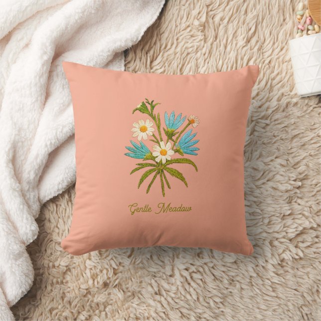Cojín Decorativo Romantic Flower – Botanical Fantasy Bouquet Pillow (Manta)