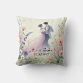 Cojín Decorativo Romantic Wedding pastell Nr.1