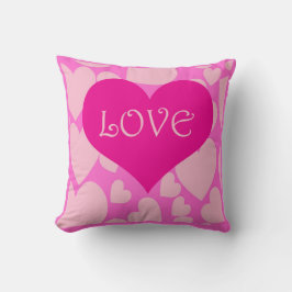 Cojín decorativo Romántico Love Hearts