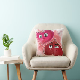 Cojín Decorativo Romántico Nos ajustamos perfectamente juntos coraz