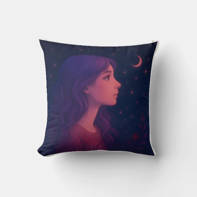 Cojín Decorativo romántico y salvaje (Anverso)
