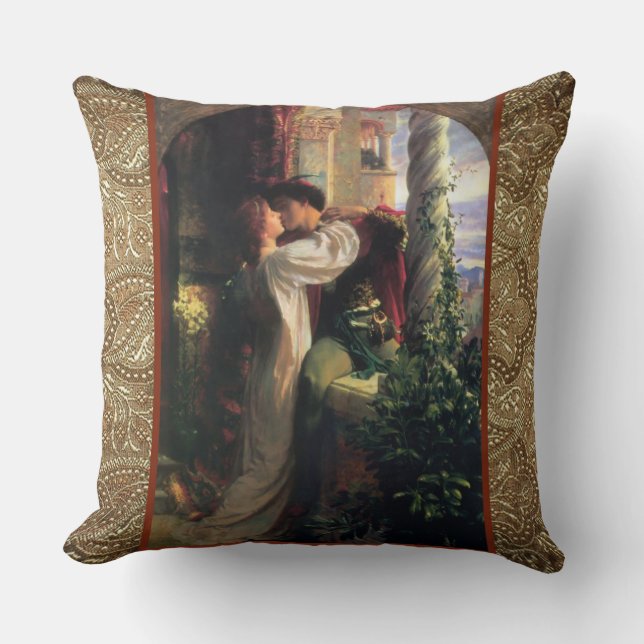 Cojín Decorativo Romeo y Julieta Pillow Cushion (Anverso)
