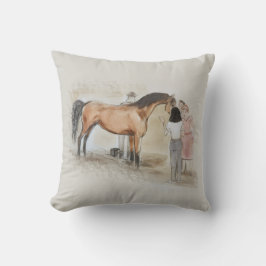Cojín Decorativo Ron Hevener "Fate of the Stallion"
