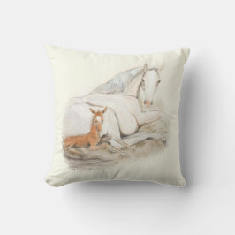 Cojín Decorativo Ron Hevener ""Fate of the Stallion"