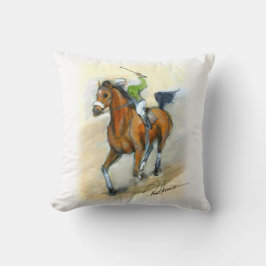 Cojín Decorativo Ron Hevener "Fate of the Stallion"