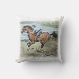 Cojín Decorativo Ron Hevener "Fate of the Stallion" 