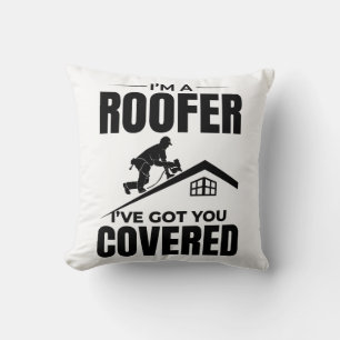 Cojín Decorativo Roofer - Te tengo cubierto el diseño del techo