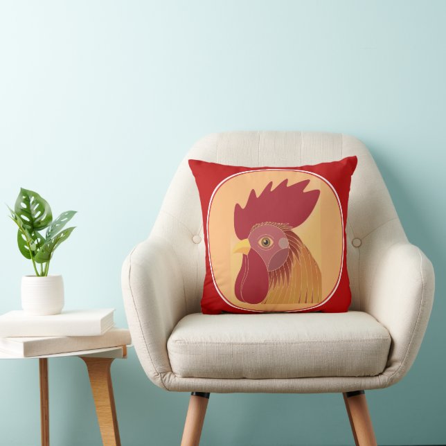 Cojín Decorativo Rooster (Silla)