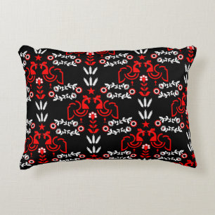 Cojín Decorativo Rooster Cockerel Scandinavian Folk Art