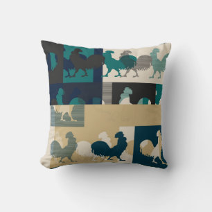 Cojín Decorativo Rooster Vintage Pillow
