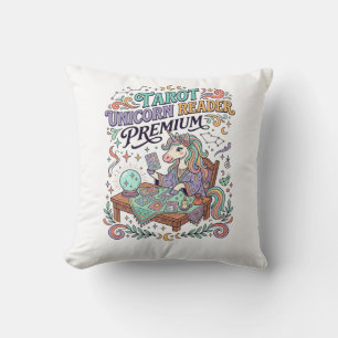 Cojín Decorativo Ropa de Appare Lector de Tarot Unicornio Premium K