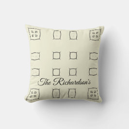 Cojín Decorativo Ropa de cama minimalista geométrica personalizada