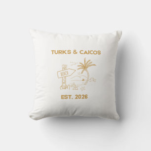 Cojín Decorativo Ropa de Resorte de Lujo de Turcas y Caicos para Vi