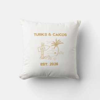 Cojín Decorativo Ropa de Resorte de Lujo de Turcas y Caicos para Vi