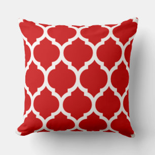 Cojín Decorativo Ropa roja y blanca marroquí
