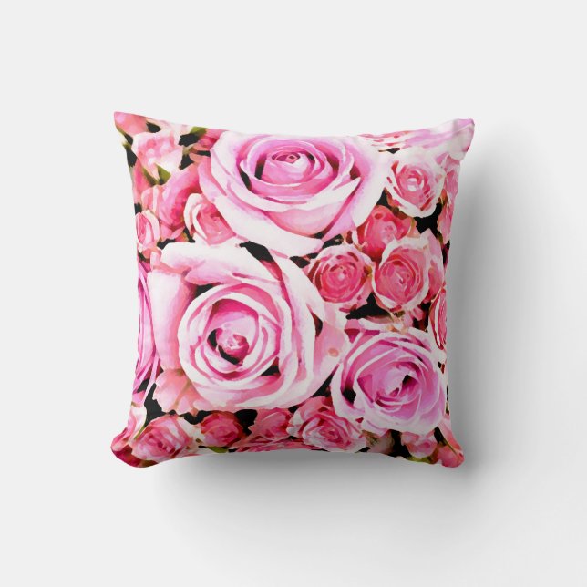 Cojín Decorativo Ropa rosa rosa rosa (Anverso)