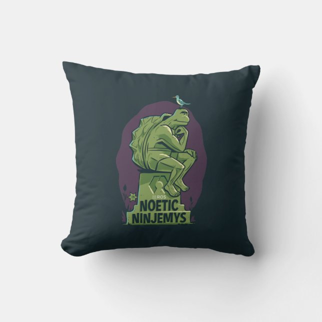 Cojín Decorativo ROS Ninjemys noéticos (Anverso)