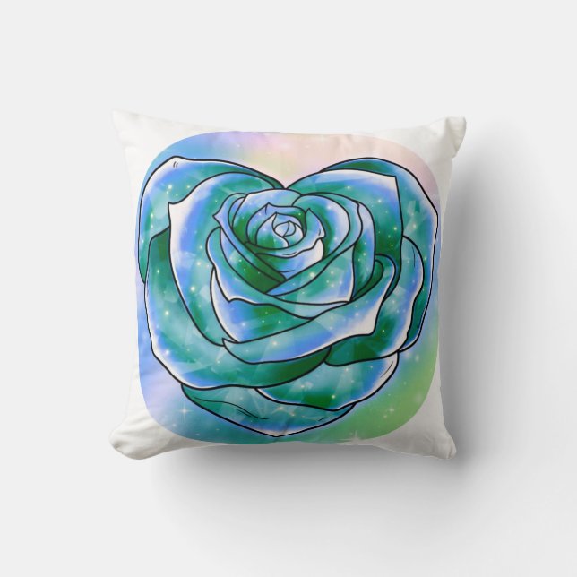 Cojín Decorativo Rosa (Anverso)