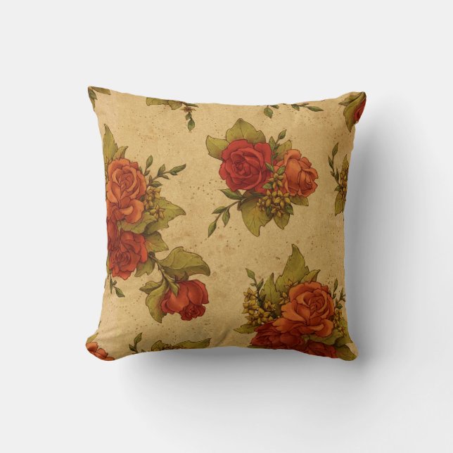 Cojín Decorativo Rosa (Anverso)