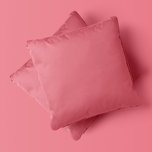 Cojín Decorativo Rosa (Pink Throw Pillow)