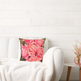 Cojín decorativo Rosa