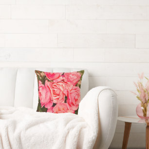 Cojín decorativo Rosa