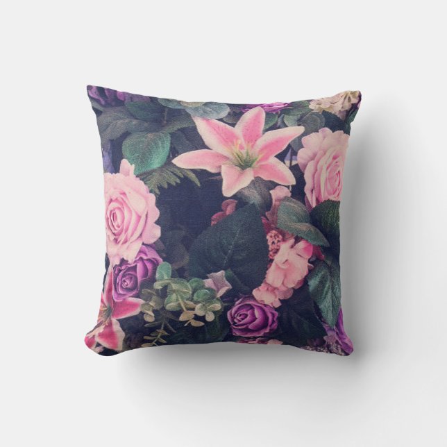 Cojín Decorativo Rosa (Anverso)
