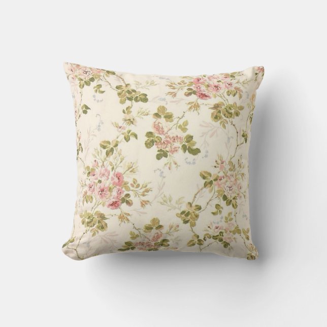 Cojín Decorativo Rosa (Anverso)