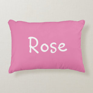 Cojín Decorativo Rosa