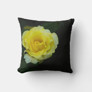 Cojín Decorativo Rosa amarilla