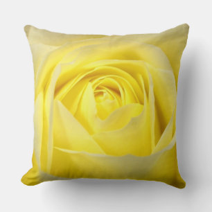 Cojín Decorativo Rosa amarilla