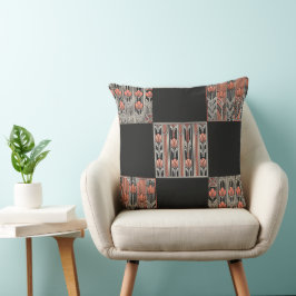 Cojín decorativo Rosa Art Deco