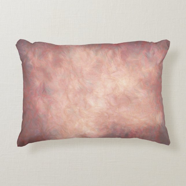 Cojín Decorativo Rosa Atenuado (Anverso)
