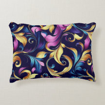 Rosa, Azul, Oro, Giro De Hojas