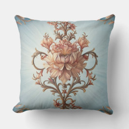 Cojín Decorativo Rosa barroco