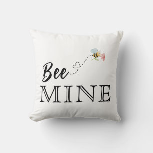 Cojín decorativo rosa Bee Mine