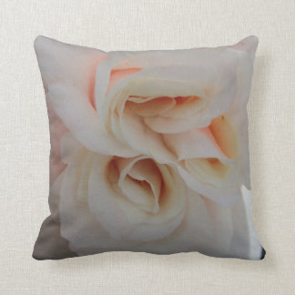 Cojín Decorativo Rosa blanco