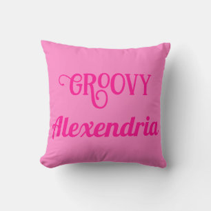 Cojín Decorativo Rosa caliente personalizado