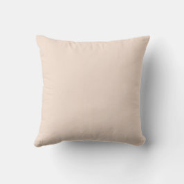 Cojín Decorativo Rosa champán Color Sólido Plano