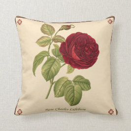 Cojín Decorativo Rosa Charles Lefebvre Pillow