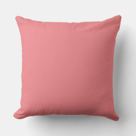 Cojín decorativo rosa de 20" x 20"