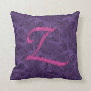 Cojín Decorativo Rosa de cosecha rosa Z