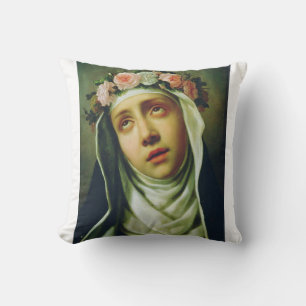 Cojín Decorativo Rosa de Lima por Francesco de Mura
